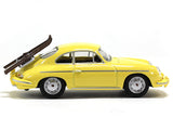 Porsche 356 Carrera 2 Ski vacation 1:64 Schuco diecast scale miniature car