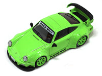 Porsche 911 930 RWB Green 1:64 Model Collect diecast scale miniature car