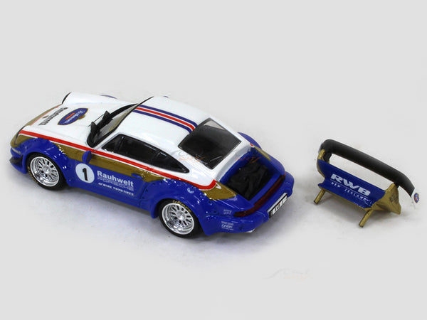 Porsche 911 964 RWB Rothmans 1:64 CM Model diecast scale model car ...