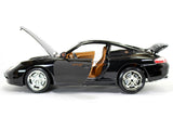 Porsche 911 Carrera 4 Black 1:18 Bburago diecast Scale Model car.