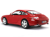 Porsche 911 Carrera 4 Red 1:18 Bburago diecast Scale Model car.