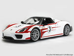 Porsche 918 Weissach 1:24 Bburago diecast Scale Model car.