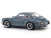 Porsche 964 Singer grey 1:64 Pop Race diecast scale miniature car