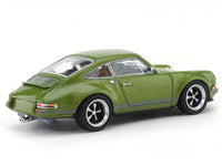 Porsche 964 Singer green 1:64 Pop Race diecast scale miniature car