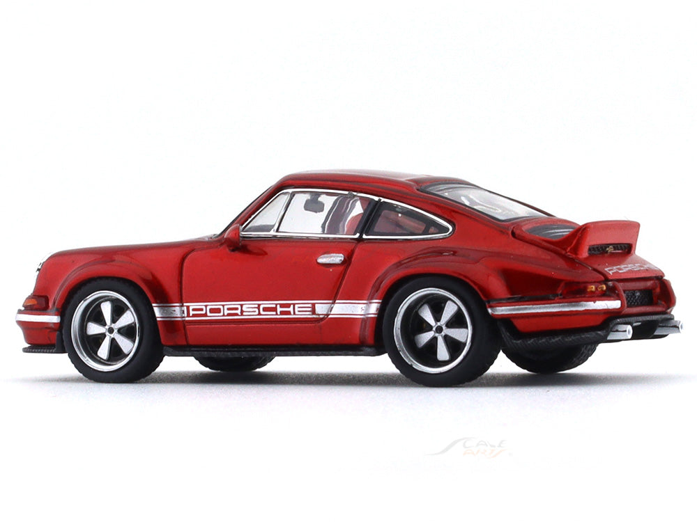 Porsche 964 Singer red 1:64 HKM diecast scale model car | Scale Arts India