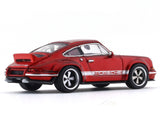 Porsche 964 Singer red 1:64 HKM diecast scale model car