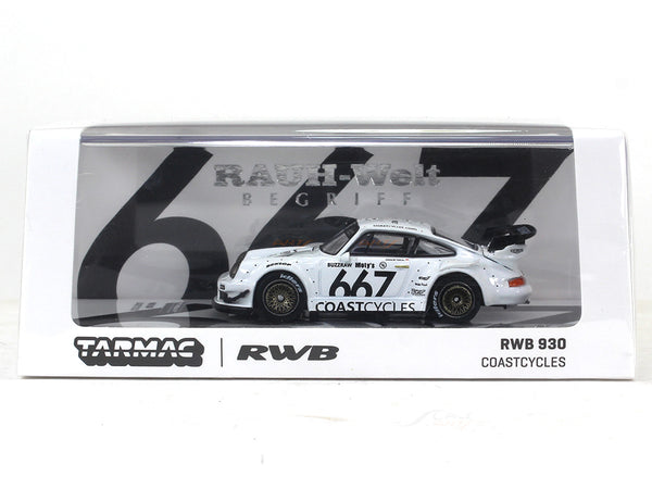 Tarmac Works 1/64 Porsche 930 purchases RWB Coastcycles Diecast Car Model