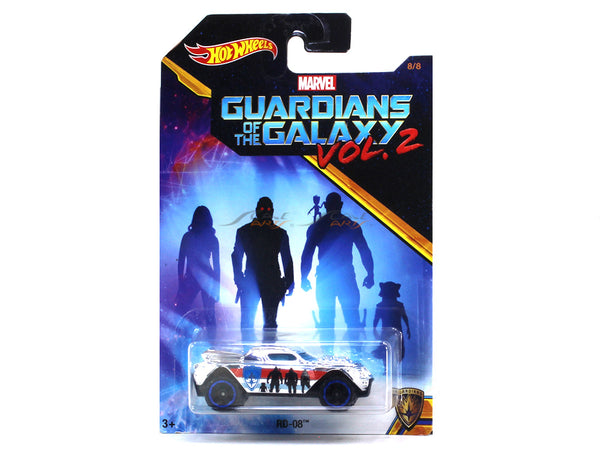 RD 08 Guardians of the Galaxy Vol. 2 1:64 Hotwheels diecast Scale Model car.