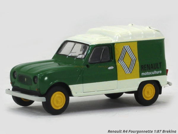 Renault R4 Fourgonnette 1:87 Brekina HO Scale Model car.