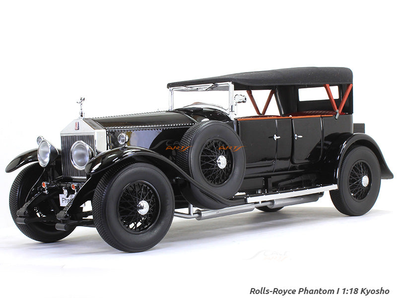 Rolls-Royce Phantom I black 1:18 Kyosho diecast Scale Model Car Rolls-Royce Phantom I black 1:18 Kyosho diecast Scale Model Car