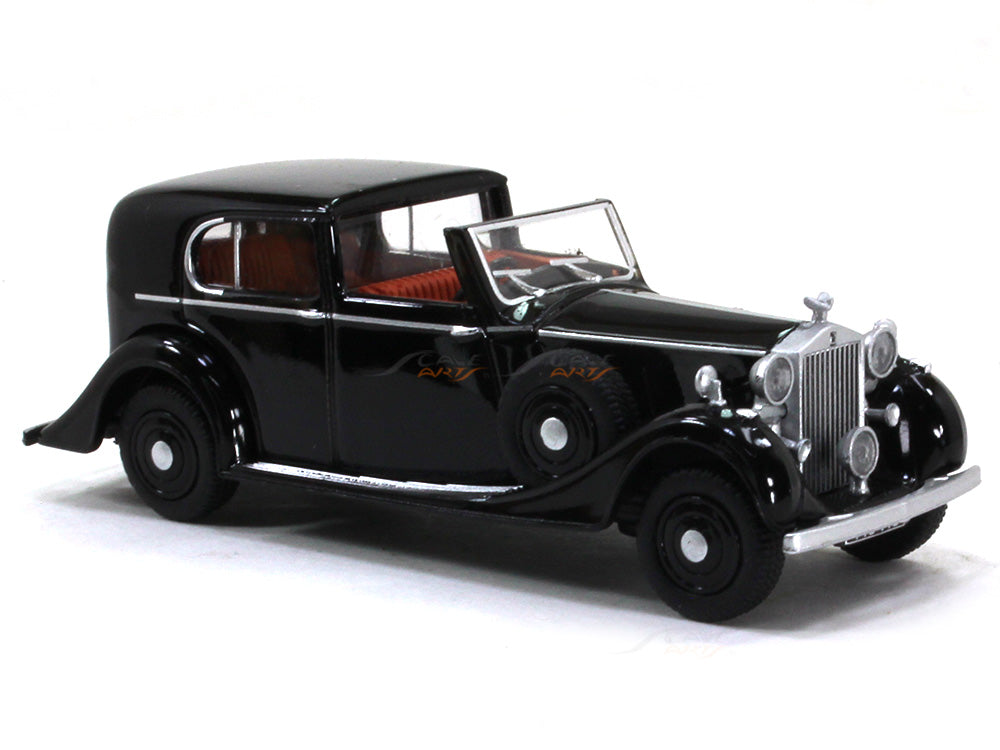 Rolls Royce Phantom III H J Mulliner black 1:76 Oxford diecast