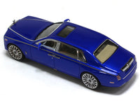 Rolls Royce Phantom VIII blue 1:64 diecast scale miniature car.