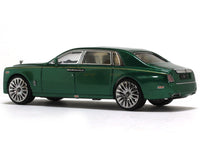 Rolls Royce Phantom VIII green 1:64 diecast scale miniature car.