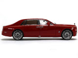 Rolls Royce Phantom VIII red 1:64 diecast scale miniature car.