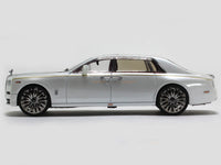 Rolls Royce Phantom VIII white 1:64 diecast scale miniature car.