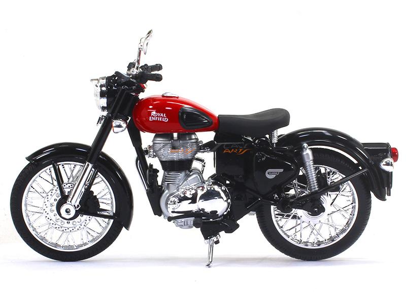 Royal Enfield Classic 350 red 1:12 Maisto diecast Scale Model bike ...