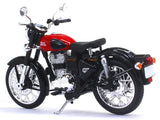 Royal Enfield Classic 350 red 1:12 Maisto diecast Scale Model bike.