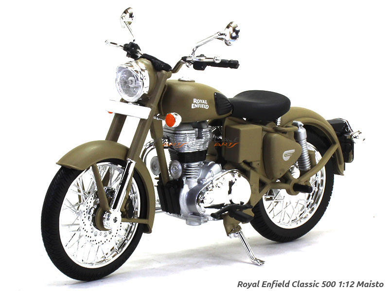 Royal Enfield Classic 500 Desert Storm 1:12 Maisto diecast Scale