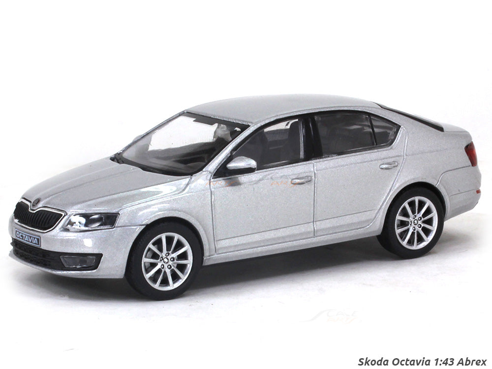 Skoda Octavia silver 1:43 Abrex diecast Scale Model | Scale Arts India