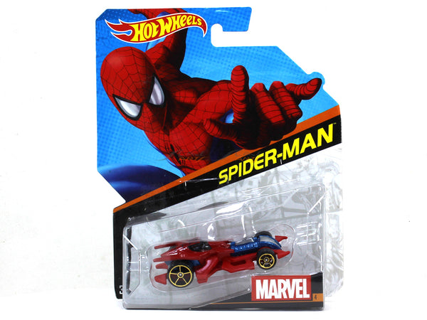 Spider Man 1:64 Hotwheels diecast Scale Model car.
