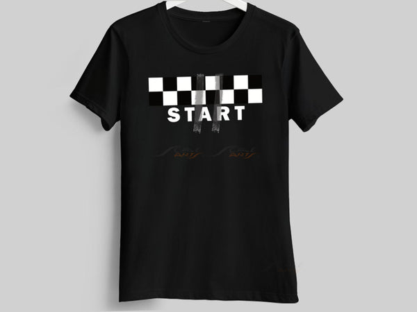 Race Start Grid design back T Shirt