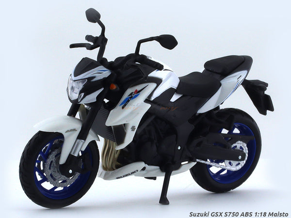 Suzuki GSX S750 ABS 1:18 Maisto Scale Model bike collectible