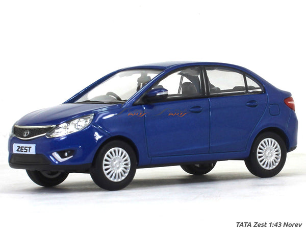 Tata Zest blue 1:43 Norev diecast Scale Model Car