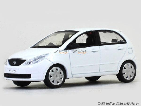 TATA Indica Vista white 1:43 Norev diecast Scale Model Car