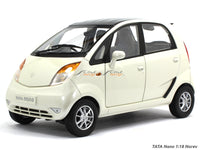Tata Nano white 1:18 Norev diecast scale model car.