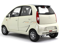 Tata Nano white 1:18 Norev diecast scale model car.