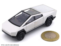 Tesla Cybertruck silver 1:64 XCartoys diecast scale model car