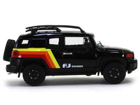 Toyota FJ Cruiser black 1:64 Stance Hunters diecast scale model miniature car
