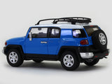 Toyota FJ Cruiser blue 1:64 Stance Hunters diecast scale model miniature car