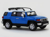Toyota FJ Cruiser blue 1:64 Stance Hunters diecast scale model miniature car