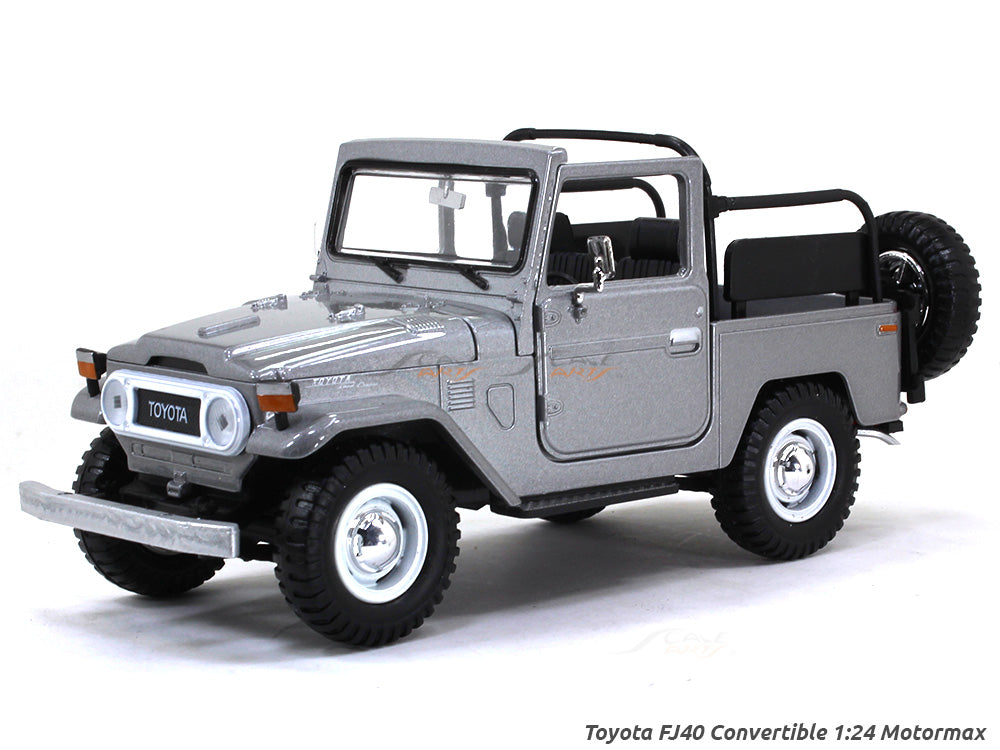 Toyota FJ 40 convertible Land Cruiser 1:24 Motormax diecast scale