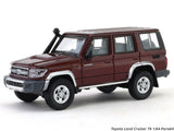 Toyota Land Cruiser 76 Merlot Red 1:64 Para64 diecast scale miniature car