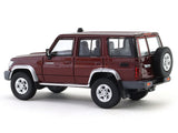 Toyota Land Cruiser 76 Merlot Red 1:64 Para64 diecast scale miniature car