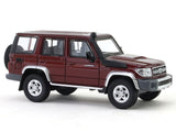 Toyota Land Cruiser 76 Merlot Red 1:64 Para64 diecast scale miniature car