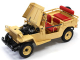 Toyota Land Cruiser BJ beige 1:18 Kyosho diecast model car