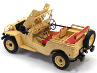 Toyota Land Cruiser BJ beige 1:18 Kyosho diecast model car