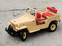 Toyota Land Cruiser BJ beige 1:18 Kyosho diecast model car