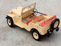 Toyota Land Cruiser BJ beige 1:18 Kyosho diecast model car