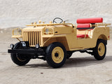 Toyota Land Cruiser BJ beige 1:18 Kyosho diecast model car