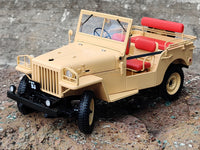 Toyota Land Cruiser BJ beige 1:18 Kyosho diecast model car