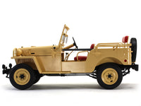 Toyota Land Cruiser BJ beige 1:18 Kyosho diecast model car