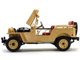 Toyota Land Cruiser BJ beige 1:18 Kyosho diecast model car