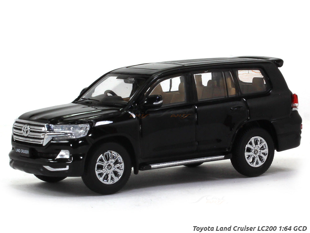 Toyota Land Cruiser LC200 black 1:64 GCD models diecast scale