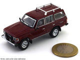 Toyota Land Cruiser LC60 red 1:64 GCD diecast scale model