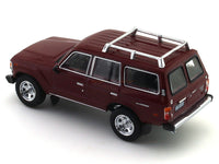 Toyota Land Cruiser LC60 red 1:64 GCD diecast scale model