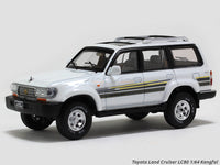 Toyota Land Cruiser LC80 white 1:64 Kengfai diecast scale miniature car